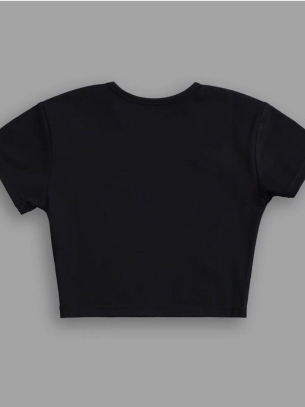 Darc Sport Single Wolf “Energy” Crop Top Black - Picture 2 of 6
